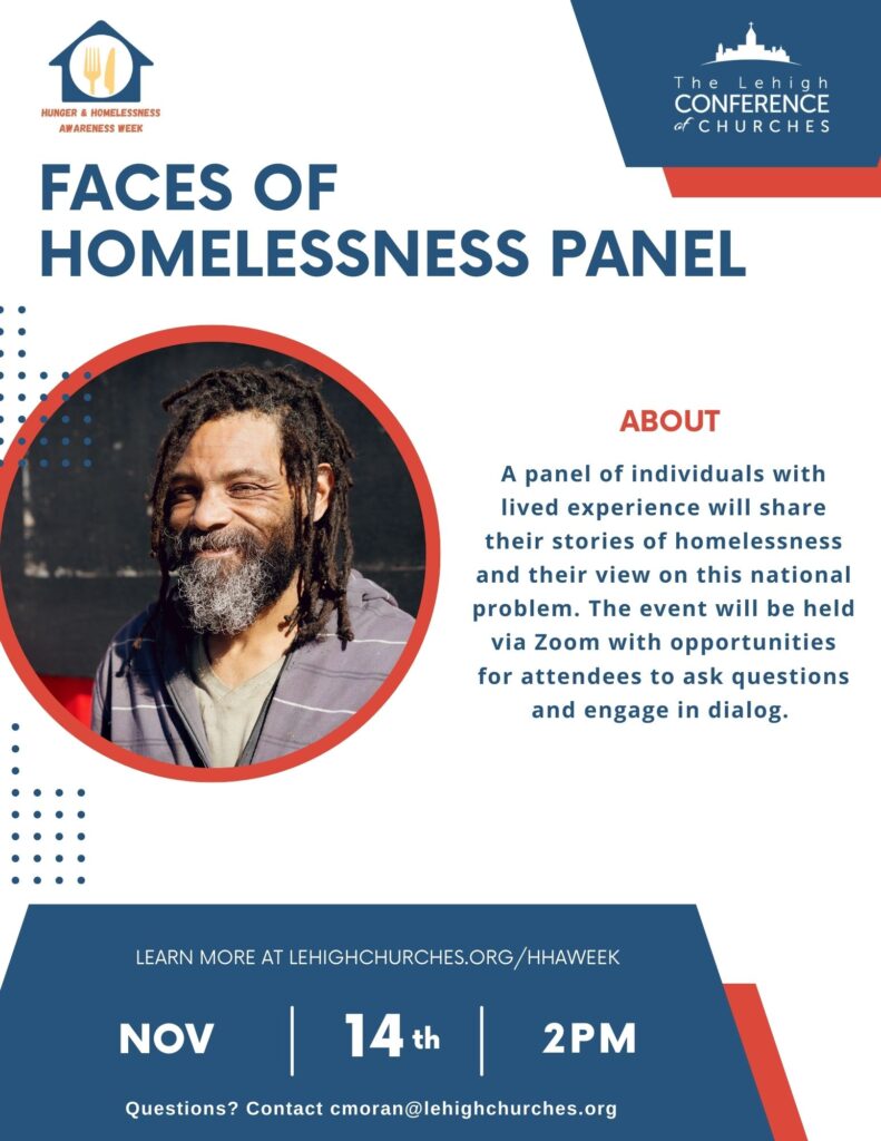 Hunger and Homelessness Awareness Week - The Lehigh Conference of Churches